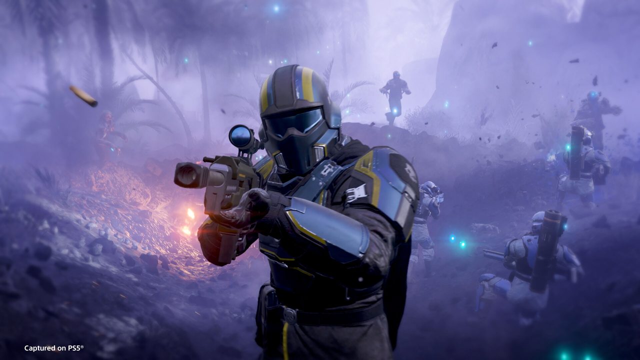 A scene from HELLDIVERS™ 2.